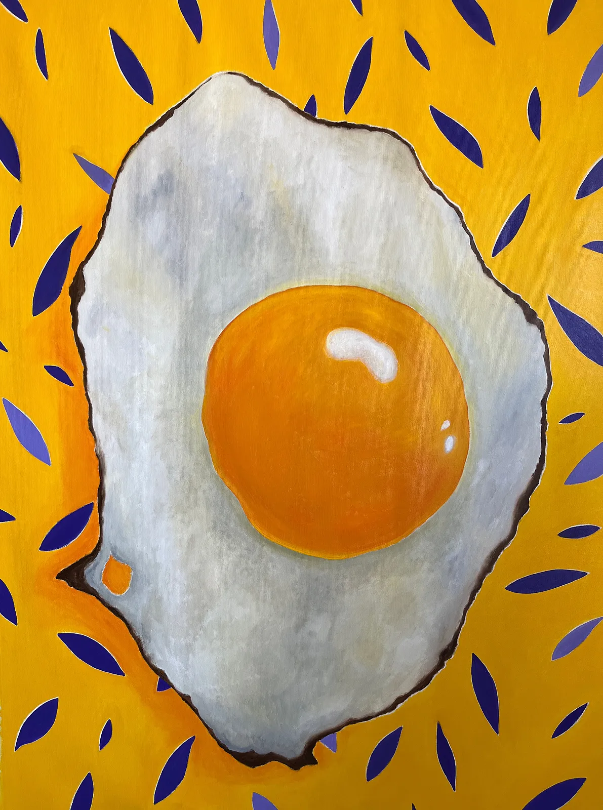 Image of Yellow by Soloninkina, size: 69*96, made of Oil, canvas, Painting medium